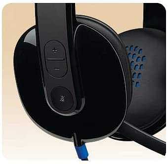 Logitech H540 Usb Headset, Black - 981-000480, 2228365