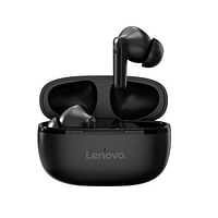 Lenovo HT05 TWS Earphones Wireless Bluetooth 5.0 Headphone HiFi Sound Built-in Mic Earbuds Sports Black