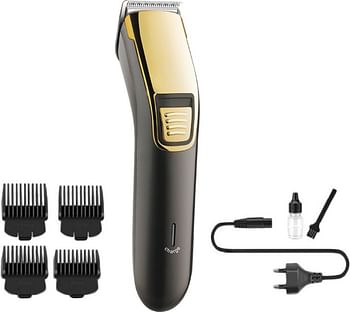 HTC Professional Rechargable Hair Trimmer AT-213 Black