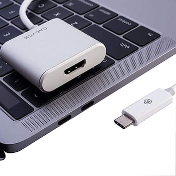 Cadyce USB-C to HDMI Adapter White - USBC3HDMI