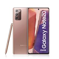 Samsung Galaxy Note 20 Dual Sim 5G 8GB RAM, 256GB Storage Mystic Bronze