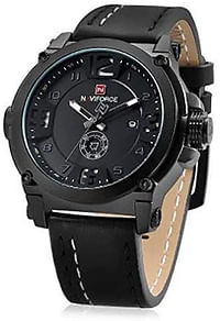 Naviforce Casual Watch For Men Analog Leather - NF9099-W