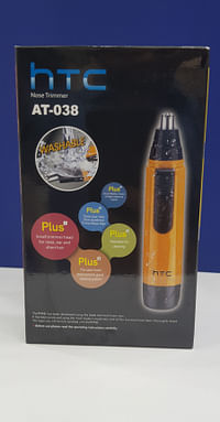 HTC-AT038 Battery Operated Washable Nose & Hair Trimmer