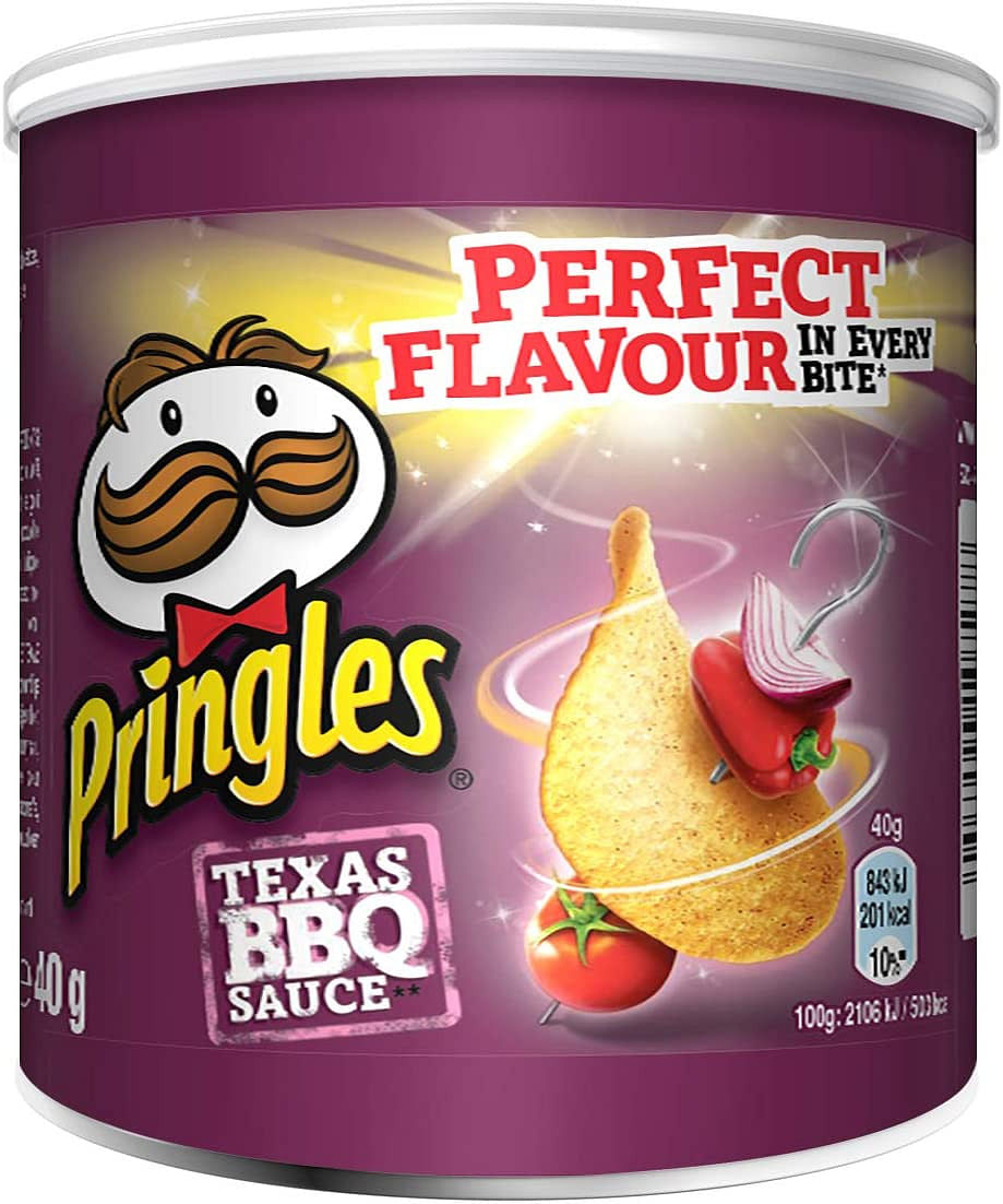 Pringles Barbeque Flavored Chips, 40 gm