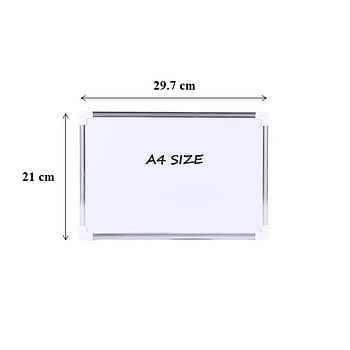 A4 Size Whiteboard with Marker For Kids Learning & Exploration