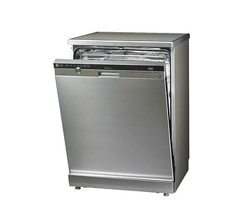 LG Smart Rack Efficiently Loading Dishwasher 14 Plate Settings - D1442SF