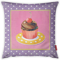 Mon Desire Double Side Printed Decorative Throw Pillow Cover (No Filling Inside), Multi-Colour, 44 x 44 cm, MDSYST1471