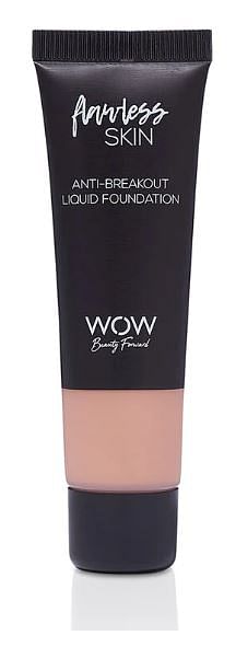 WOW BEAUTY FORWARD FLAWLESS SKIN ANTI-BREAKOUT LIQUID FOUNDATION -MEDIUM HONEY