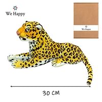 Leopard - Lion Stuffed Plush Soft Toy Animal for Girls Boys Kids Car Birthday Home Decoration - 30 cm