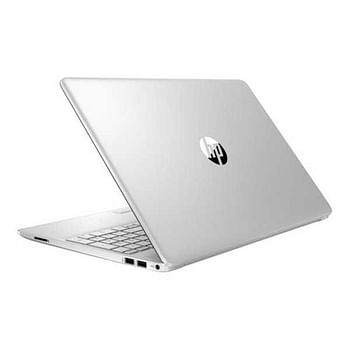 HP 15-dw1014ne Core i7-10510U 1.8GHz Laptop, 8 GB RAM, 512GB SSD, Nvidia GeForce MX250 4GB Graphics , 15.6-Inch, Windows 10, Eng-Arb Kb- Silver