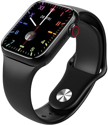 Smárt Watches - Original M26 Plus Smárt Watch 1.77inch Bluetooth Call Wireless Chárging Dial IP67 Waterproof Music Smártwatch Series 6 (BLUE)