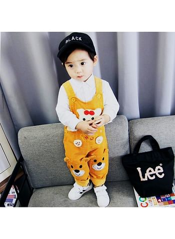 Baby Cute Cartoon Bodysuit Toddlers Romper Birthday Costume Photography Outfit - 9 to 12 months