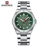 Naviforce NF9200 Men's Top Brand Luxury Sport Military Multi-Function Waterproof Quartz Stainless Steel Wrist Watch - S/GN