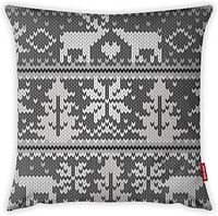 Mon Desire Decorative Throw Pillow Cover, Multi-Colour, 44 x 44 cm, MDSYST1201