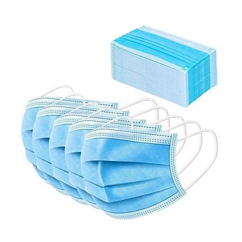 3-Ply Disposable Face Mask -50 Pieces