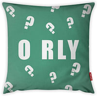 Mon Desire Decorative Throw Pillow Cover, Multi-Colour, 44 x 44 cm, MDSYST4876