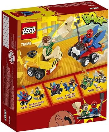 LEGO Super Heroes Mighty Micros Scarlet Spider Vs Sandman LE76089