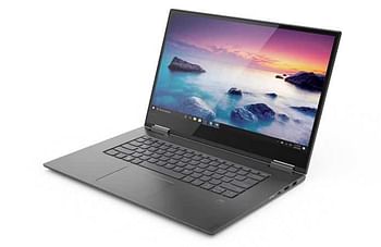 Lenovo Yoga 730 2-in-1 Laptop, Intel Core i7-8565U, 15.6 Inch, 512GB SSD, 16GB RAM, Nvidia GTX 1050, Win10, Eng-Ara KB, IRON GREY