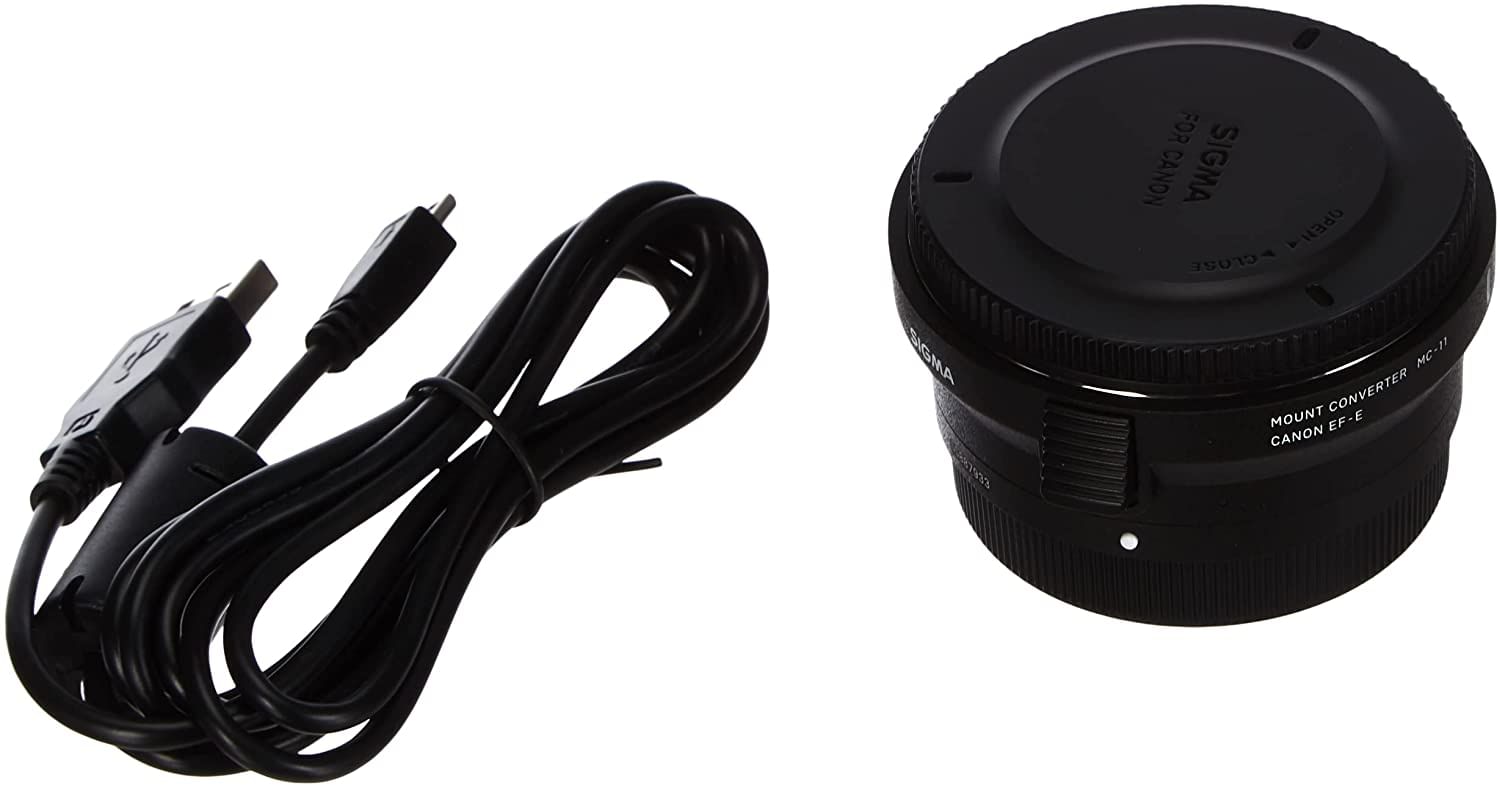 Sigma MOUNT CONVERTER MC-11 CANON EF-E- Black.