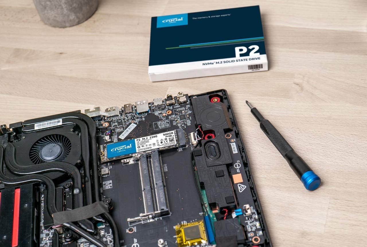 Crucial P2 500GB 3D Nand Nvme Pcie M.2 Ssd Up To 2400Mb/S