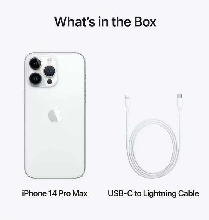 Apple iPhone 14 Pro Max 256GB - Silver