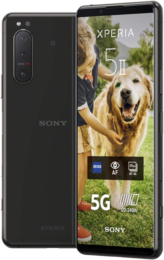 Sony Xperia 5 II 8 GB RAM 128 GB Storage Dual SIM hybrid 5G Black