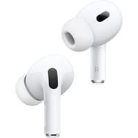 Apple AirPods Pro 2nd Gen Earphones, Active Noise Cancellation, Transparency Mode, MagSafe Charging Case USB-C, White