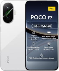 Xiaomi POCO F7 AI 5G Smartphone, 12GB RAM, 512GB Storage, 6.83 Inch AMOLED, Dual SIM, White