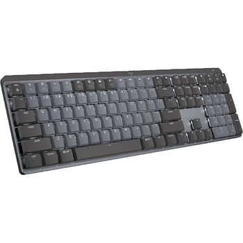 Logitech MX Mechanical Tactile Quiet Wireless Keyboard (920-010547) Graphite