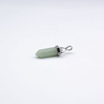 Himalayan Natural  Green Aventurine  Crystal Pendant Gemstone for Men & Women