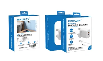 Zentality Super Utility Portable Charger 20W for Iphone