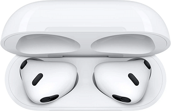 Apple Earphone Airpod 3rd Generation With Lightning Charging Case MPNY3LL/A - White