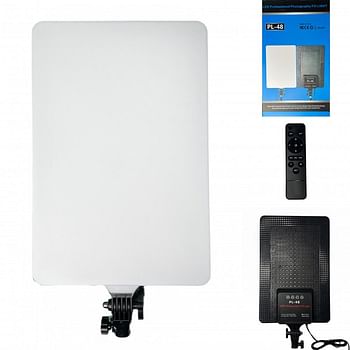 LED Professional Photography Fill Light / Studio Light with Remote PL-48