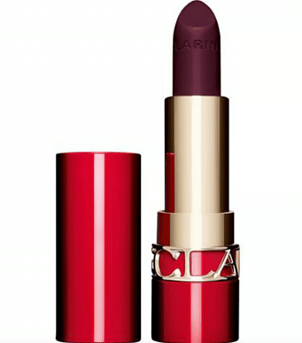 CLARINS Joli Rouge Velvet Shade 744V plum Dark Red