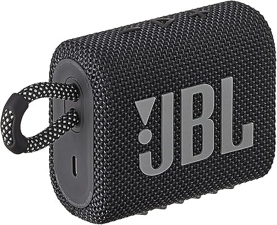 JBL GO 3 Portable Waterproof Speaker - Black