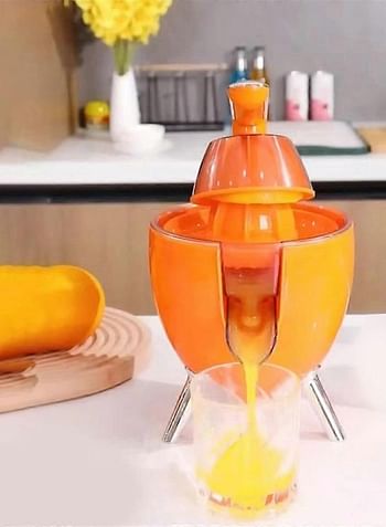 Electric Orange Juicer Squeezer Portable Lemon Squeezer Machine for Oranges Grapefruits Slag Juice Separator