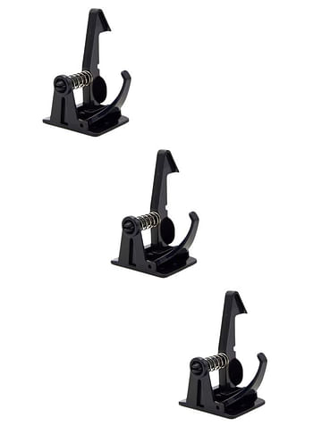 3Pcs Child Safety Cabinet Locks Heavy Duty Spring-Loaded Baby Proof Latch for Cabinets Drawers Appliances Easy Install with Adhesive Durable Invisible Design Horse Black