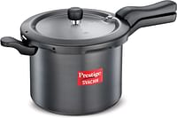 Prestige Svachh Pressure Cooker 7.5 Ltr with Hard Anodised Body | Grey