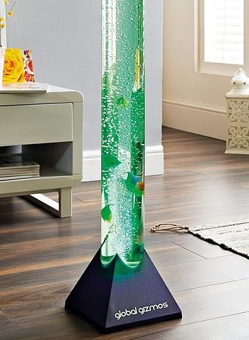 90cm Color-Changing Bubble Fish Lamp by Global Gizmos-Multicolour