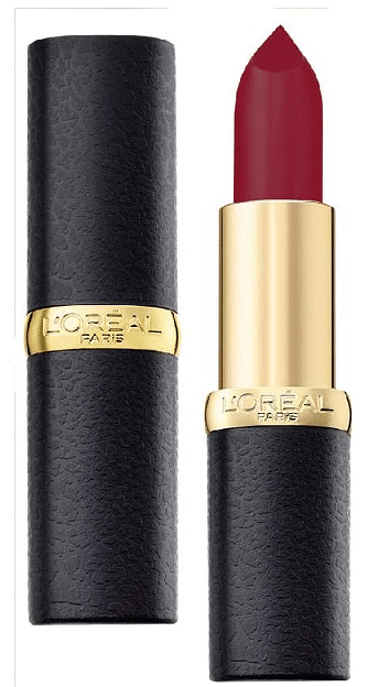 L'Oreal Paris Color Riche Moist Matte Lipstick, 218 Black Cherry