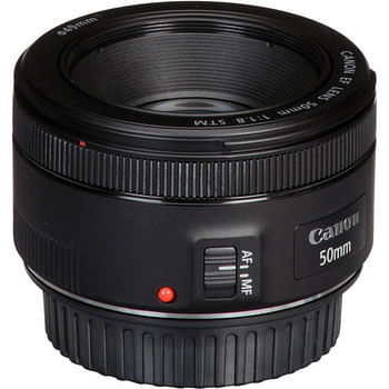 Canon Camera Lens EF 50MM F/1.8 STM Super Spectra Coating (0570C002) Black