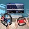 Su-8 Steering Wheel Handheld Game Player Color Screen Display Portable Game Player Mini Video Console for Kids Gift