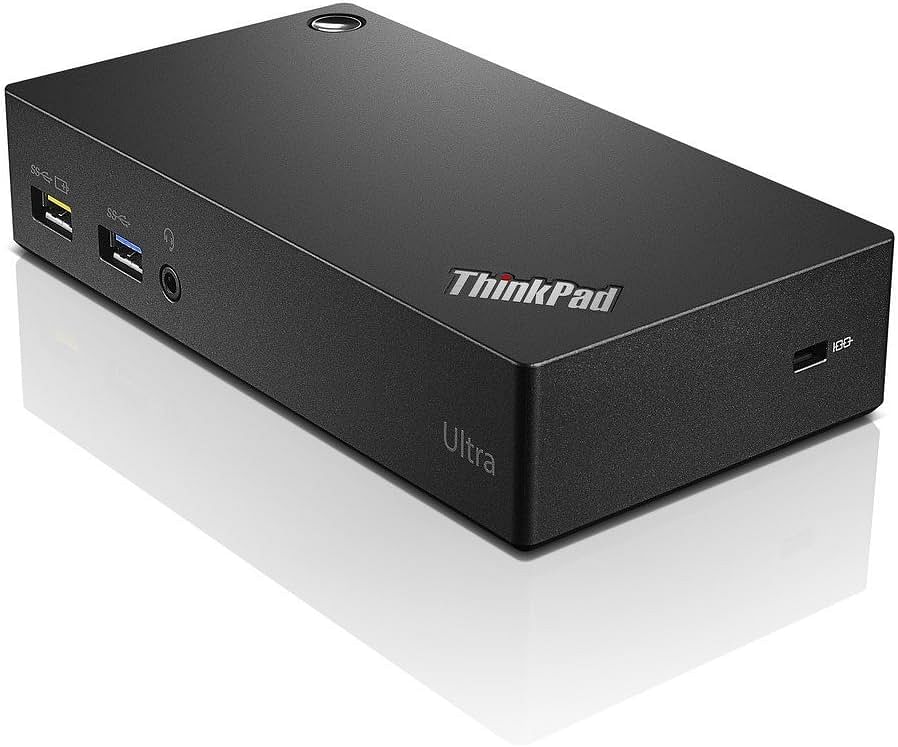 Lenovo ThinkPad Ultra Dock USB 3.0 (40A80045US) Black