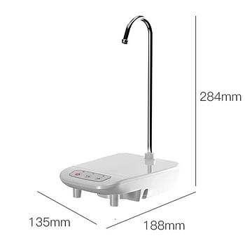 Water Dispenser Pump Rechargeable Electric Drinking Water Dispenser Portable Automatic Pump - Multicolour