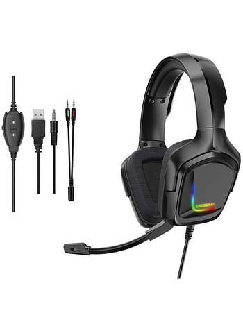 onikuma K20 Gaming Wired Headset With Microphone For PC