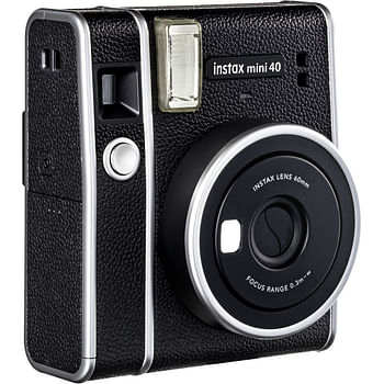 Fujifilm Instax Mini 40 Instant Film Camera Black