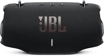 JBL Xtreme 4 Portable waterproof speaker with AURA CAST (connect multiple Speaker) massive JBL Pro Sound and convenient shoulder strap - Black