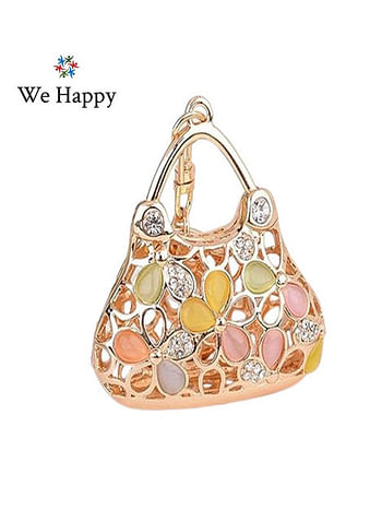 Hand Bag Shape Key Ring Cute Multi Color Women Fashion Bag Car Pendant Key chain