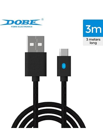 Dobe Latest Type-C Charging Cable for PS5 Controller 3 Meter (TY-0803)