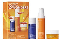 Ole Henriksen 3 Mega Wonders Mini Set-8 mL Glow2Oh Dark Spot Toner,7 mL C-Rush Brightening Gel Creme, 7 mL Banana Bright Vitamin C Serum.